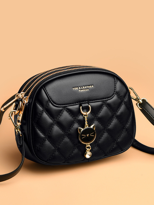 Ženska PU kvadratna crossbody torba s prešivanjem – ljeto 2025