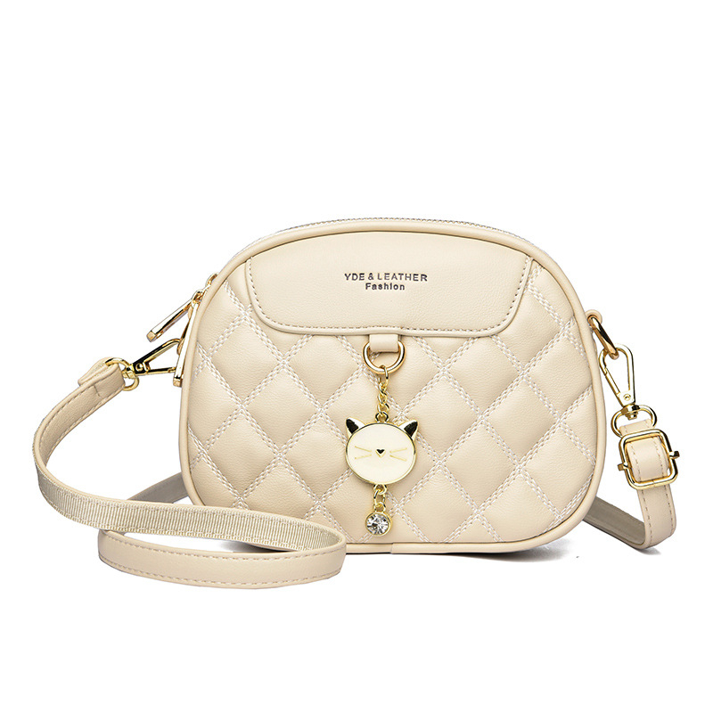 Ženska PU kvadratna crossbody torba s prešivanjem – ljeto 2025