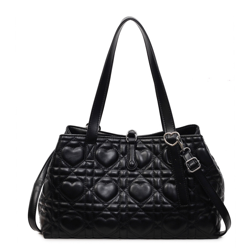 Ženska teksturirana torbica preko ramena, moderna i minimalistička, 2026 novi nišni dizajn, crossbody tote velikog kapaciteta