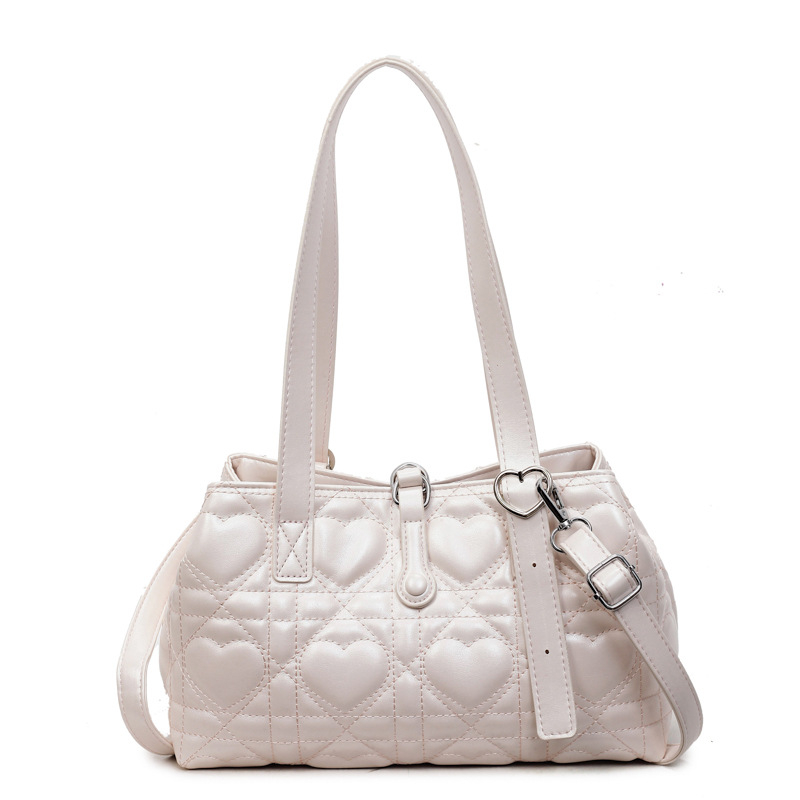 Ženska teksturirana torbica preko ramena, moderna i minimalistička, 2026 novi nišni dizajn, crossbody tote velikog kapaciteta