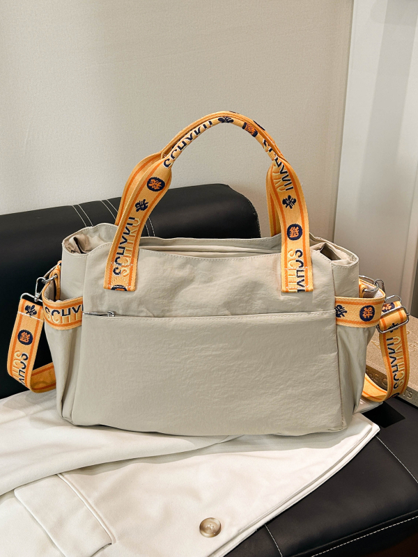 Nylon Crossbody tote torba s velikim kapacitetom – svakodnevna torba za putovanja i fakultet