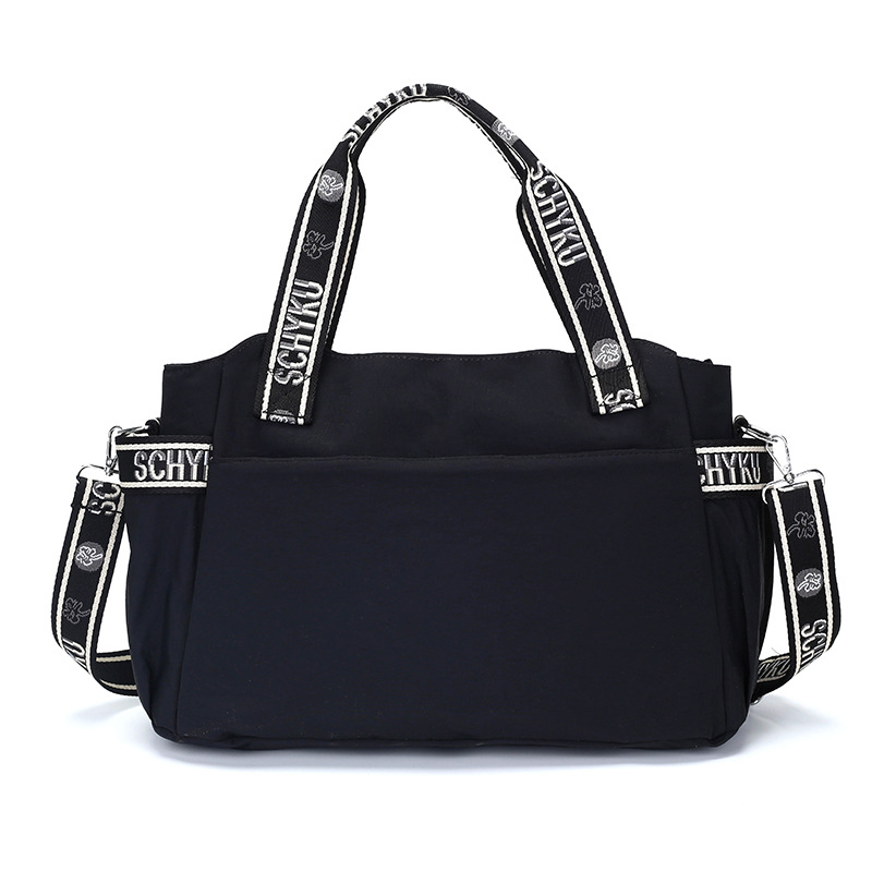 Nylon Crossbody tote torba s velikim kapacitetom – svakodnevna torba za putovanja i fakultet