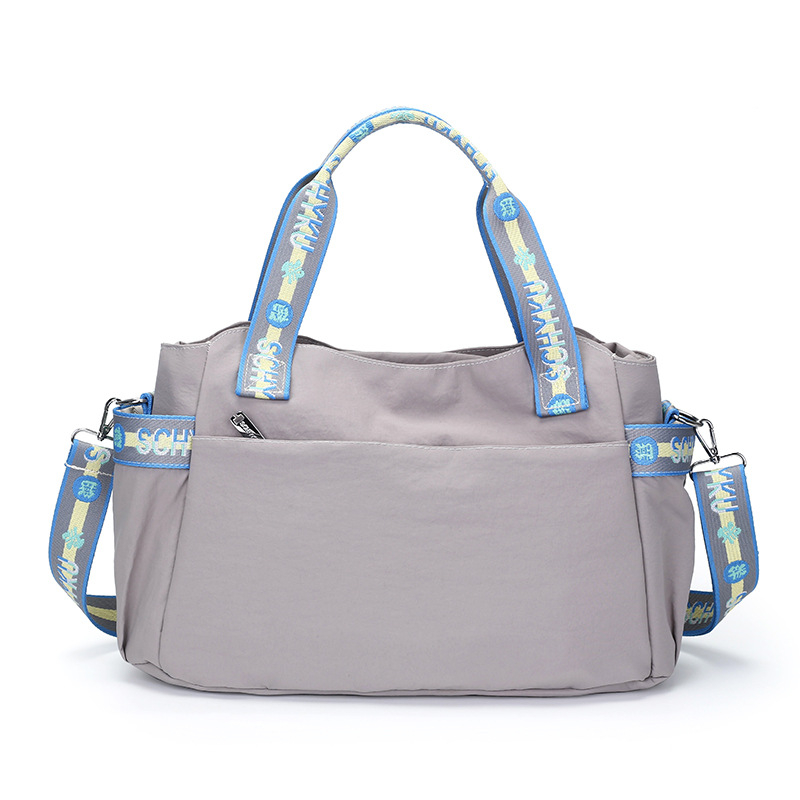 Nylon Crossbody tote torba s velikim kapacitetom – svakodnevna torba za putovanja i fakultet
