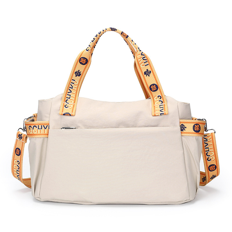 Nylon Crossbody tote torba s velikim kapacitetom – svakodnevna torba za putovanja i fakultet