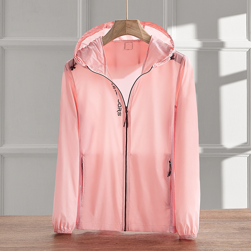 UPF70+ Outdoor jakna za zaštitu od sunca – lagana, prozračna Ice Silk tkanina, široka silueta, unisex, plus veličina