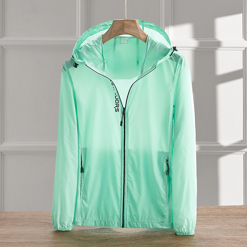 UPF70+ Outdoor jakna za zaštitu od sunca – lagana, prozračna Ice Silk tkanina, široka silueta, unisex, plus veličina
