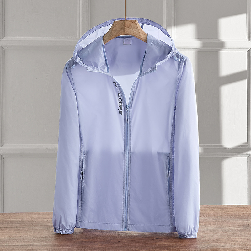 UPF70+ Outdoor jakna za zaštitu od sunca – lagana, prozračna Ice Silk tkanina, široka silueta, unisex, plus veličina