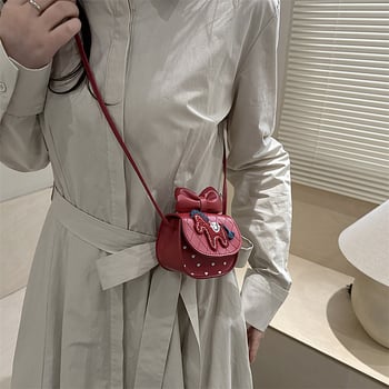 2026. godina konja: ženska mini torbica u korejskom stilu, casual chic crossbody, mini kvadratna torbica, torbica za ruž
