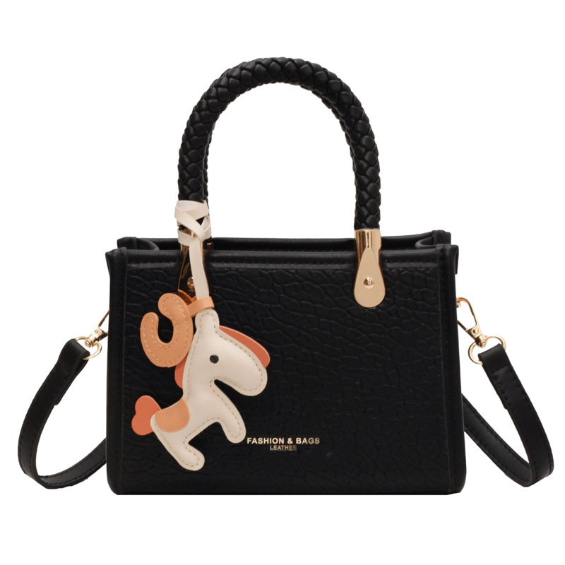 Korejski nadahnut torba s kamenim uzorkom, PU materijal, šarena crossbody torba za ljeto 2026, stylish i svestrana za rame