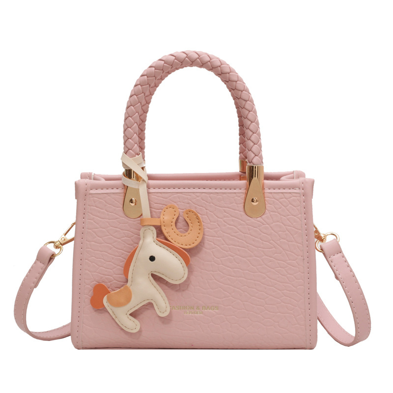 Korejski nadahnut torba s kamenim uzorkom, PU materijal, šarena crossbody torba za ljeto 2026, stylish i svestrana za rame