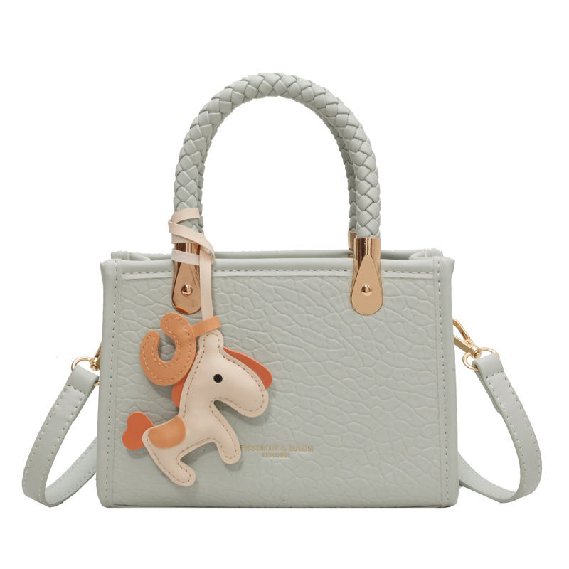 Korejski nadahnut torba s kamenim uzorkom, PU materijal, šarena crossbody torba za ljeto 2026, stylish i svestrana za rame