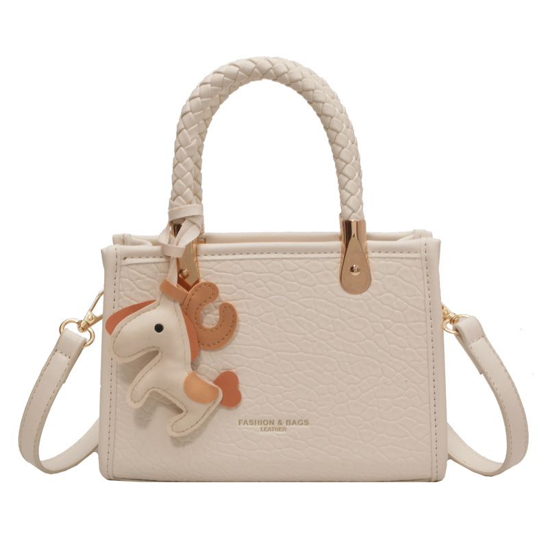 Korejski nadahnut torba s kamenim uzorkom, PU materijal, šarena crossbody torba za ljeto 2026, stylish i svestrana za rame