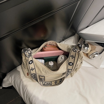 Ženska tote torba za svakodnevne izlaske i posao, s više zatvarača, svestrani minimalistički dizajn, može se nositi preko ramena ili kao crossbody