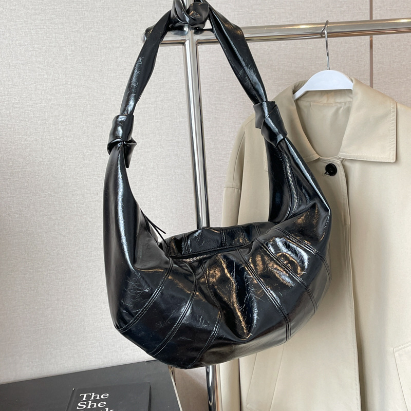 Dumpling torba s jedinstvenim dizajnom, velika kapaciteta, svakodnevna ženska torba na rame ili crossbody, za kupovinu i posao