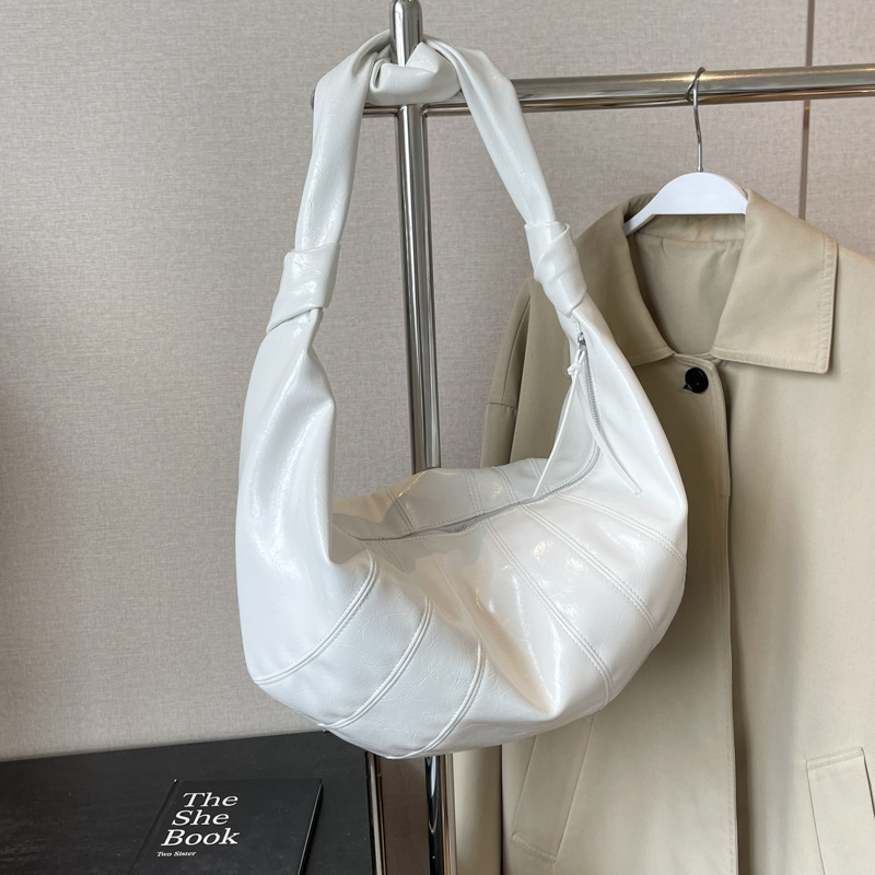Dumpling torba s jedinstvenim dizajnom, velika kapaciteta, svakodnevna ženska torba na rame ili crossbody, za kupovinu i posao