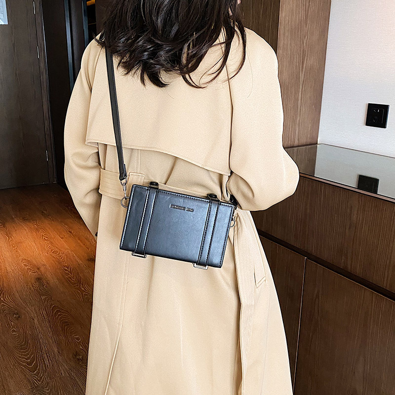 Ženska proljetna torbica s color-block dizajnom i slovima – trendi, svestrana, retro crossbody