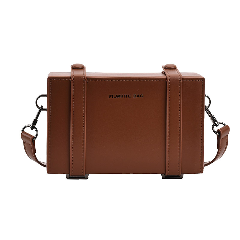 Ženska proljetna torbica s color-block dizajnom i slovima – trendi, svestrana, retro crossbody