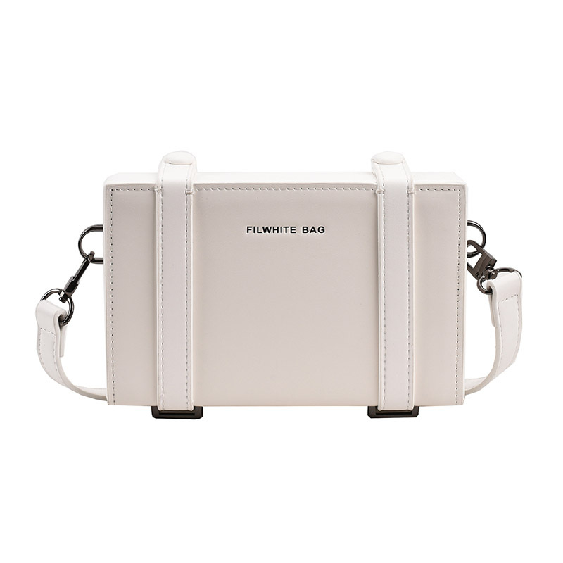 Ženska proljetna torbica s color-block dizajnom i slovima – trendi, svestrana, retro crossbody