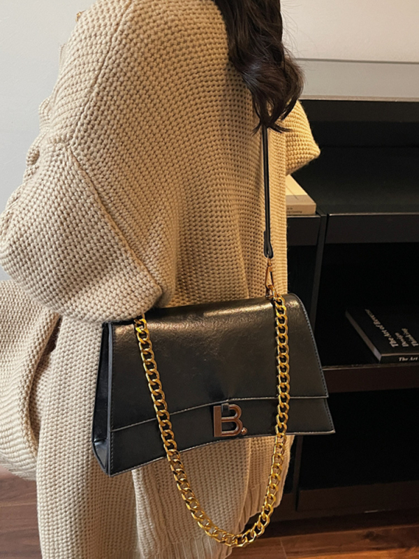Jesenska 2025 — torba za rame s lancem, crossbody, retro stil, za svakodnevno nošenje i kupovinu