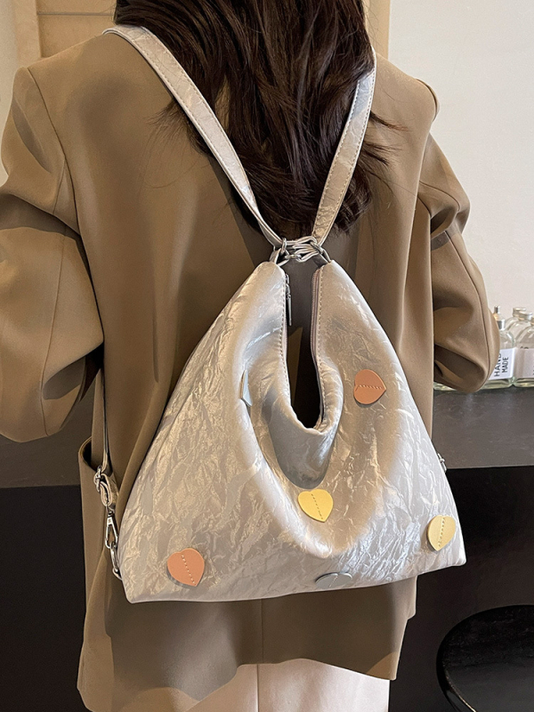 Ženska torba velike kapacitete za svakodnevnu uporabu, korejski stil, moda 2026, elegantan ruksak i torba preko ramena