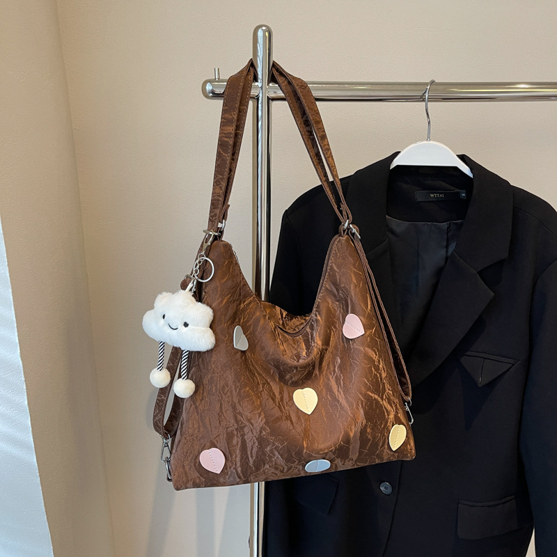 Ženska torba velike kapacitete za svakodnevnu uporabu, korejski stil, moda 2026, elegantan ruksak i torba preko ramena