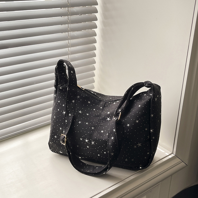2026 nova platnena torba velike kapacitete, svakodnevna ženska torba, luksuzna torba sa štrasom, jednostavna ramena crossbody torba
