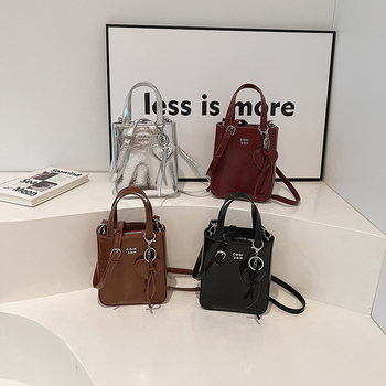 Ženska crossbody torbica 2025, novi stil, minimalistička mala kvadratna torbica za ramenu za posao