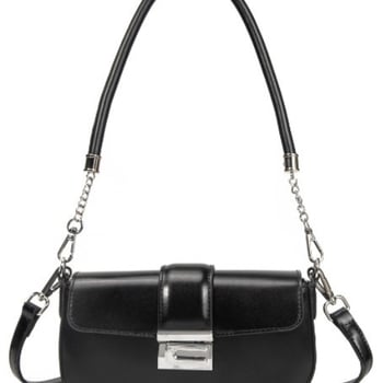 XIOUQI PU Kožna Ženska Crossbody Torba, Mala Kvadratna Forma, Zaključavanje, Jesen/Zima 2025