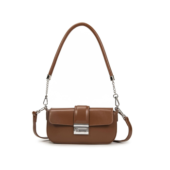 XIOUQI PU Kožna Ženska Crossbody Torba, Mala Kvadratna Forma, Zaključavanje, Jesen/Zima 2025