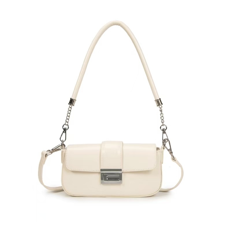 XIOUQI PU Kožna Ženska Crossbody Torba, Mala Kvadratna Forma, Zaključavanje, Jesen/Zima 2025