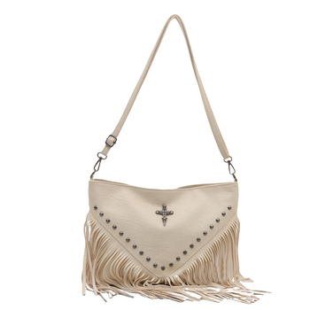 Notelli Ženska torbica velike kapacitete, crossbody preko ramena, ljeto 2025, retro moda, rivete i resice, visoko kvalitetna tekstura