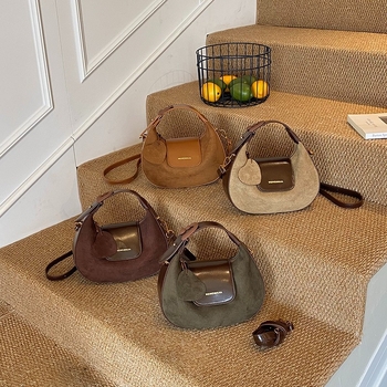Ženska torbica u korejskom stilu, nišni model, 2025 nova, minimalistička crossbody torba za ramena