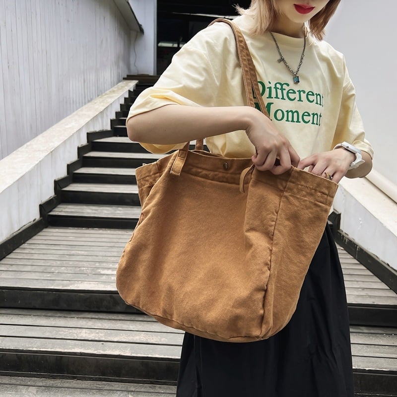 Vintage platnena torba za ramena za žene, jednobojna, crossbody torba za svakodnevnu upotrebu