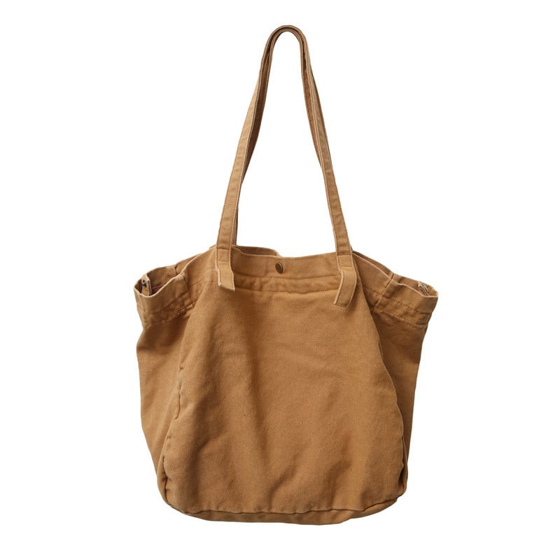 Vintage platnena torba za ramena za žene, jednobojna, crossbody torba za svakodnevnu upotrebu