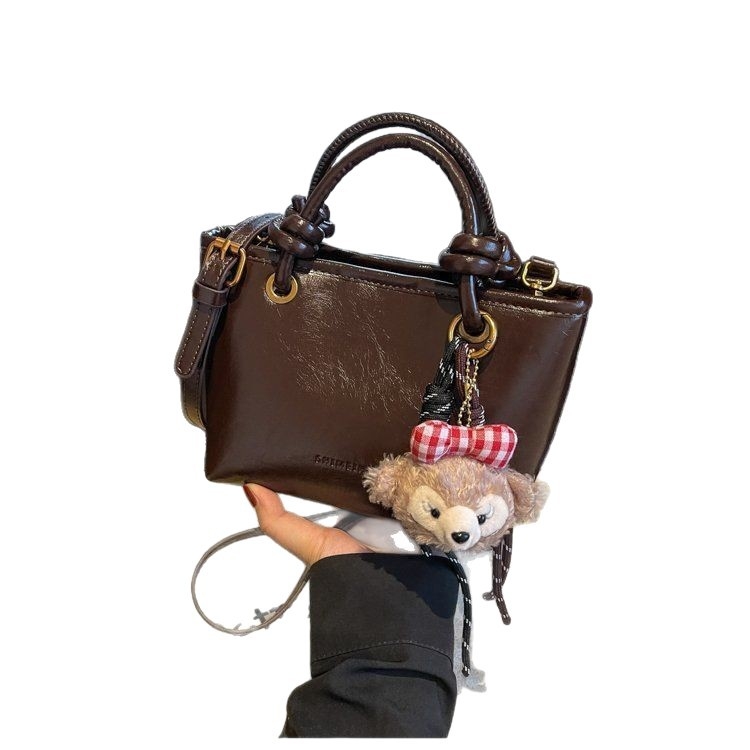 Ženska bucket torba od PU – jesen/zima, elegantna tote torba s crossbody naramenicom