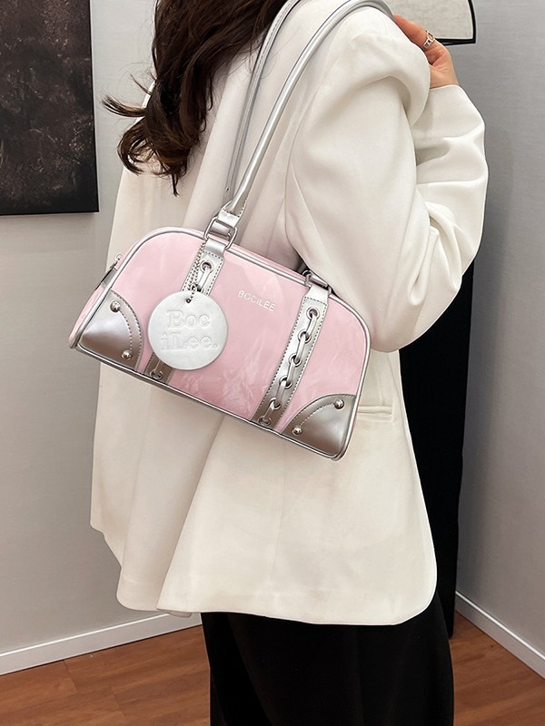 Torba za rame i crossbody, inspirirana Korejom, proljeće 2025, ženska torbica za svakodnevnu upotrebu