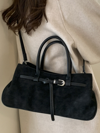 2025 jesen nubuk kožna tote torba, velika kapaciteta, europsko-američki stil, moderna torba za rame i crossbody