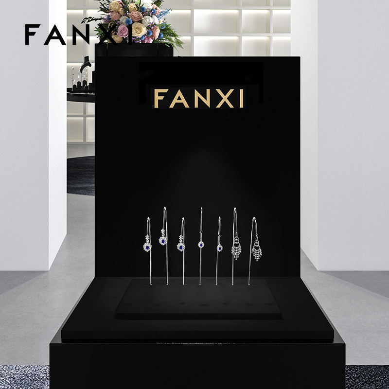 Fanxi – Jednostavan prikaz bižuterije: stalak za naušnice, set za izlog i pult