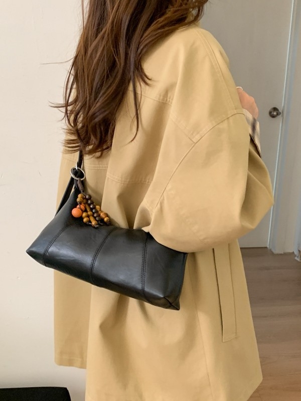 Torba velike kapacitete za žene, retro dizajn, jesen-zima 2025, casual niša dizajn, crossbody torba s jednim remenom, Dumpling stil