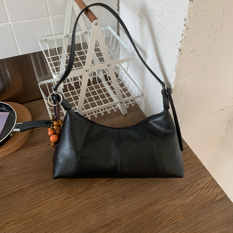 Torba velike kapacitete za žene, retro dizajn, jesen-zima 2025, casual niša dizajn, crossbody torba s jednim remenom, Dumpling stil