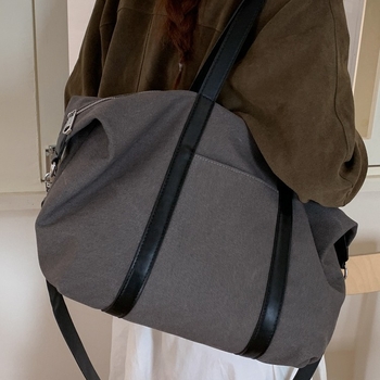 Ženska platnena torba velikog kapaciteta, jesensko-zimska casual crossbody torba za studentice