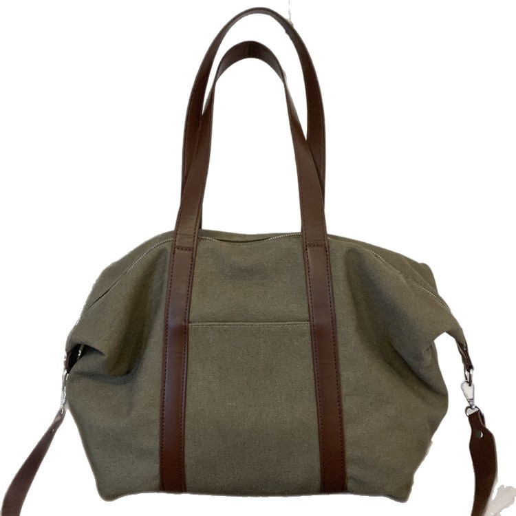 Ženska platnena torba velikog kapaciteta, jesensko-zimska casual crossbody torba za studentice