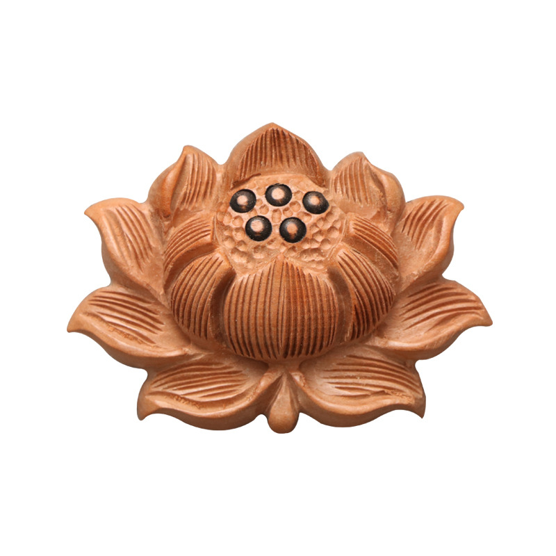 Лотос дървени сувенири: Peach wood, Mahogany, Boxwood, Bodhi