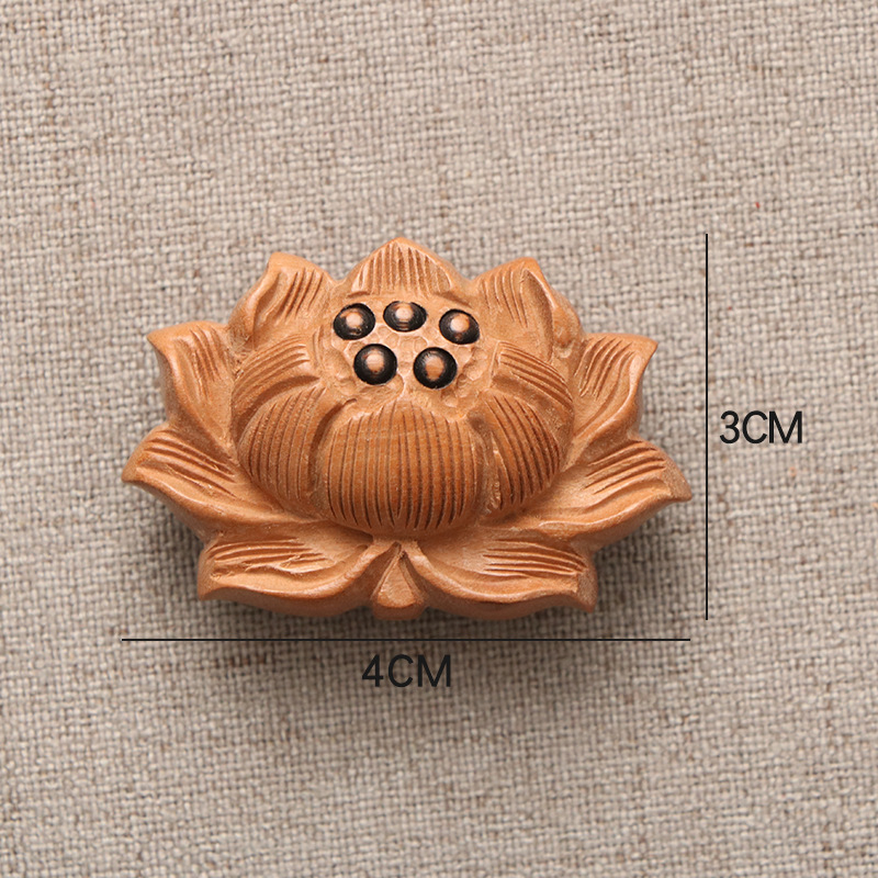 Лотос дървени сувенири: Peach wood, Mahogany, Boxwood, Bodhi
