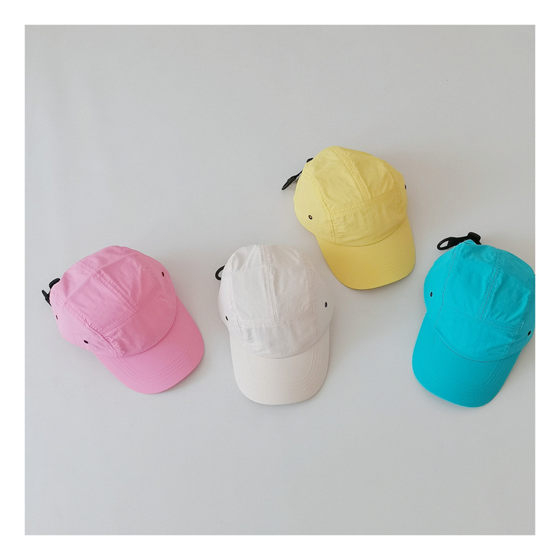 Kapa baseball u japanskom stilu, jednofarbna za roditelje i djecu, s širokim obodom, boje bombona, unisex, casual/radna kapa