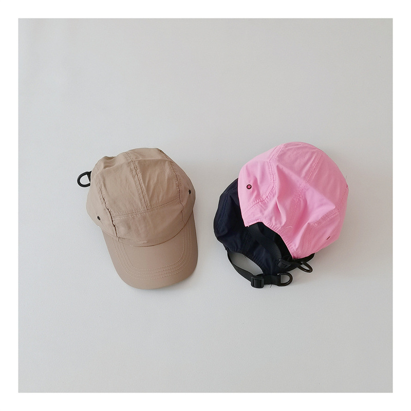 Kapa baseball u japanskom stilu, jednofarbna za roditelje i djecu, s širokim obodom, boje bombona, unisex, casual/radna kapa
