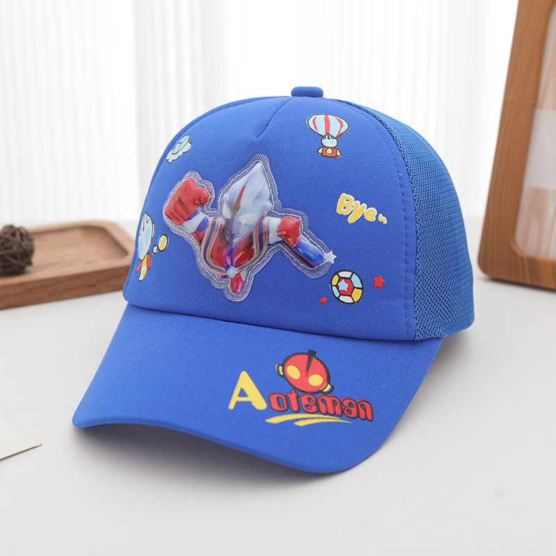 Dječja kapa Ultraman Kuromi, koreanskog stila za djevojčice, proljeće‑jesen, mrežasta kapa, Frozen tema