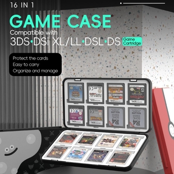 Magnetska kutija za kartice za 3DS XL/DSi/2DS – prijenosno skladištenje Nintendo 16-bitnih kartica