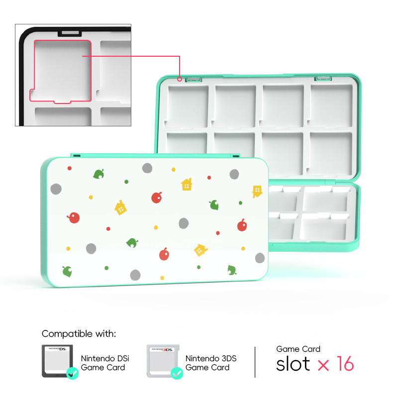 Magnetska kutija za kartice za 3DS XL/DSi/2DS – prijenosno skladištenje Nintendo 16-bitnih kartica