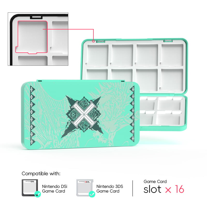 Magnetska kutija za kartice za 3DS XL/DSi/2DS – prijenosno skladištenje Nintendo 16-bitnih kartica